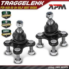 2x Traggelenk Führungsgelenk vorne unten L + R für Audi A3  VW Golf Seat Skoda