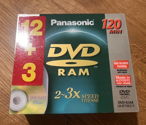 Panasonic dvd ram 120 min - min,