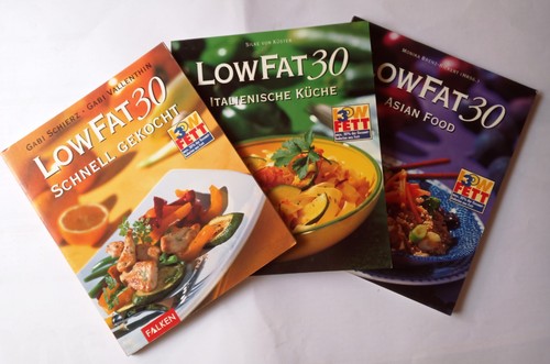 Low fat x kochbücher - low,