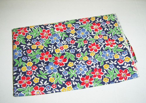 Alter baumwollstoff blumen - alter,