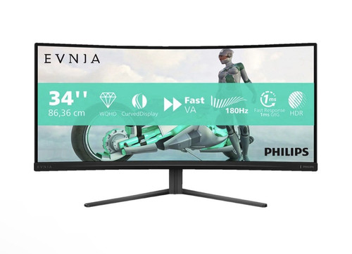 Philips evnia zoll curved - 34,