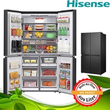 Hisense Side by Side Edelstahl