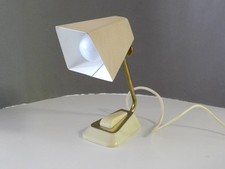 Extravagante Nachttisch Lampe Trapezförmig Schrumflack Resopal 50er 60er Jahre