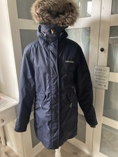 didriksons Since 1913 Parks Stormsystem Dunkelblau Gr 38 Innen Fell Kaputzenfell