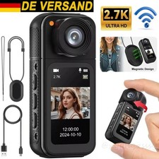 Mini Bodycam 1080P Action Cam WIFI Überwachungskamera Wasserdicht Körperkamera.
