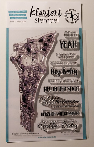 Klartext stempel set hallo - stempel-set, "hallo