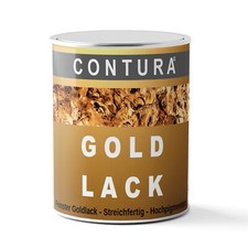 Goldlack goldfarbe holz metall - goldlack,