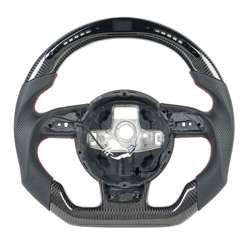Carbon fiber led sport lenkrad - carbon,