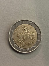 2 Euro Münze Griechenland 2002 mit "S" im Stern