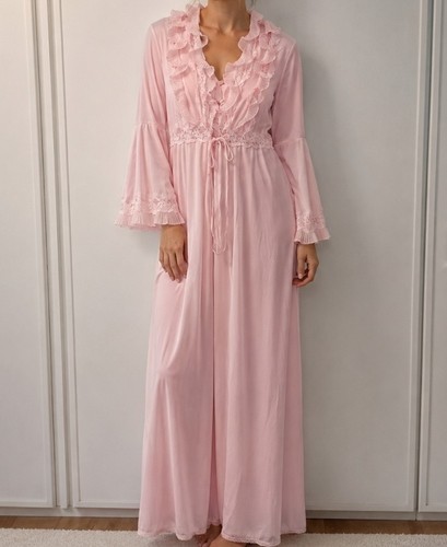 Vintage nachthemd morgenmantel - nachthemd,