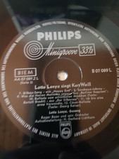 Lotte Lenya – Lotte Lenya Singt Kurt Weill (Vinyl, LP VG)