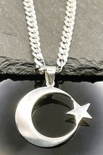 Yildiz mit halskette 925er - ay,