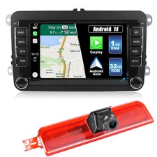 7" Autoradio GPS +Rückfahrkamera Für VW Caddy Life 2K Facelift Carplay Navi DAB+