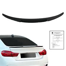 Heckspoiler Spoilerlippe SCHWARZ GLANZ mit ABE für BMW 4er F36 Gran Coupe 13-21