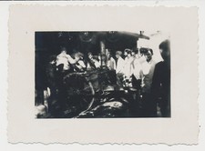 Foto Luftwaffe-Gulaschkanone- Feldküche  Soldaten 2.WK (2713)