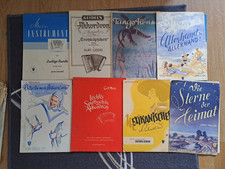 38 Stck. Notenhefte und