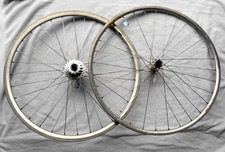 ALT SHIMANO 600 Laufradsatz 8 fach Drahtreifen INTERESSANT
