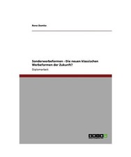 Sonderwerbeformen - Die neuen