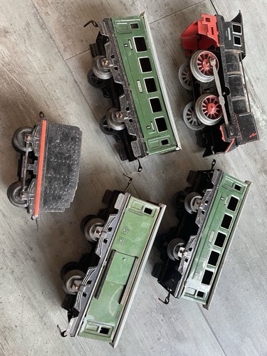 Alte bub blecheisenbahn spur - alte,