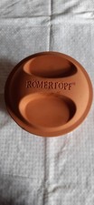Römertopf Bräter , rund mit Deckel  - multifunktioneller Bräter
