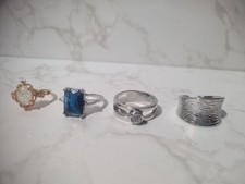 4 neue Modeschmuck Ringe, 1