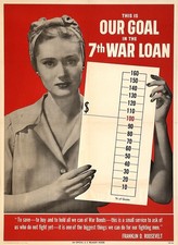 Original Vintage WWII Poster