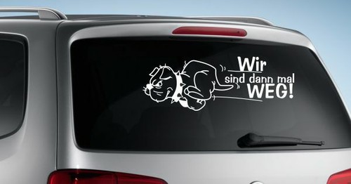 Heckscheiben aufkleber auto - aufkleber,