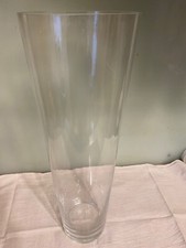 1 Glasvase, Bodenvase, H: 50,5 cm, neu