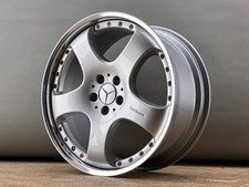4Stk. orig. CARLSSON Felgen wheels 8,5 9,5 x 20 zoll 2tlg.  Mercedes W140 W220