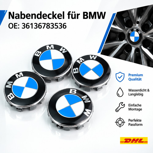 4pc 68mm felgendeckel - 4pc,