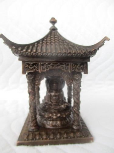Alter antiker bronze tempel - antiker,