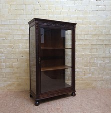 ANTIK! Vitrinenschrank restauriert Historismus um1900 Glasschrank