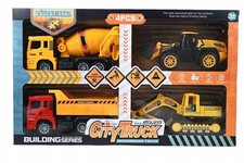 Großer Baustellenfahrzeuge