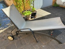 Gartenliege Alu Gebraucht Grau 
