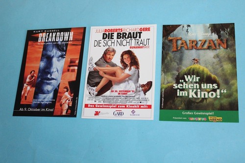 Postkarten film tarzan - 3, postkarten,