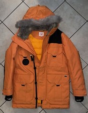 Lacoste Live! Parka Orange, Unisex, Größe M