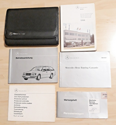 Mercedes w124 diesel bordbuch - mercedes,