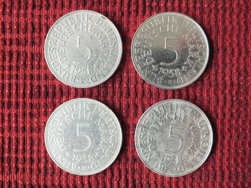 Silbermünzen 1958 - 5,