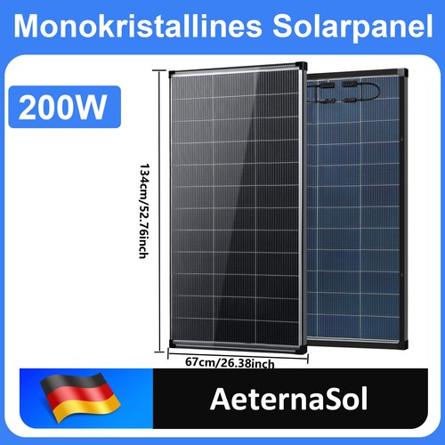 200w 12v monokristallin - 200w,