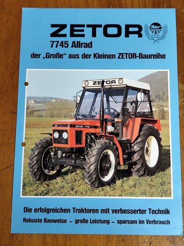 Zetor 7745 allrad - 7745, traktor
