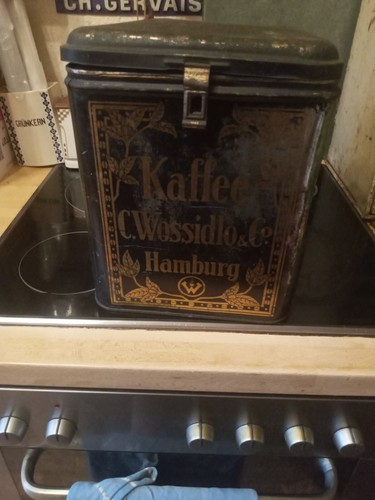 Alter kaffeedose goße - alter,