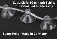 Saugnäpfe Ø20 mm mit Loch