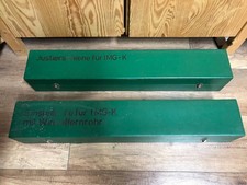 Einstellehre und Justierschiene für lMG-K mit Winkelfernrohr. NVA Panzer