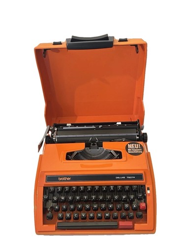 Schreibmaschine brother deluxe - brother,