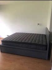IKEA Komplettes Bett,  160x200, Mit Matratze,  2 Bettkästen. 11 monaten gebrauch
