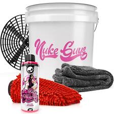 Autopflege Set Außen Nuke Guys Shampoo + Grit Guard Eimer Einsatz + Mikrofaser
