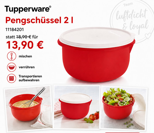Tupperware rührschüssel - 2,