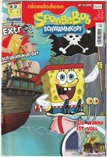 ✪ SPONGEBOB SCHWAMMKOPF #12/2012 + Poster/ohne Beilage, Ehapa COMICHEFT Z1-