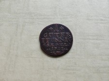 1 guter Pfennig 1752 Sachsen Weimar Eisenach Ernst August Constatin 1749-1755