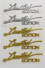 2 X 2 3D Limited Edition  Metall Auto Aufkleber Sticker Logo  KFZ Tuning   jdm